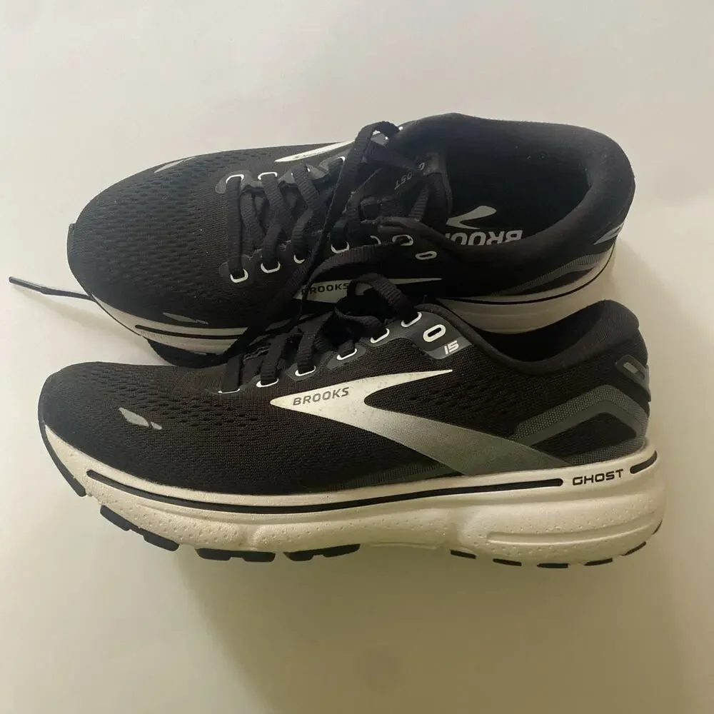 Brooks Ghost 15 Women's Size 6.5 B (Medium) Running Shoes Black
